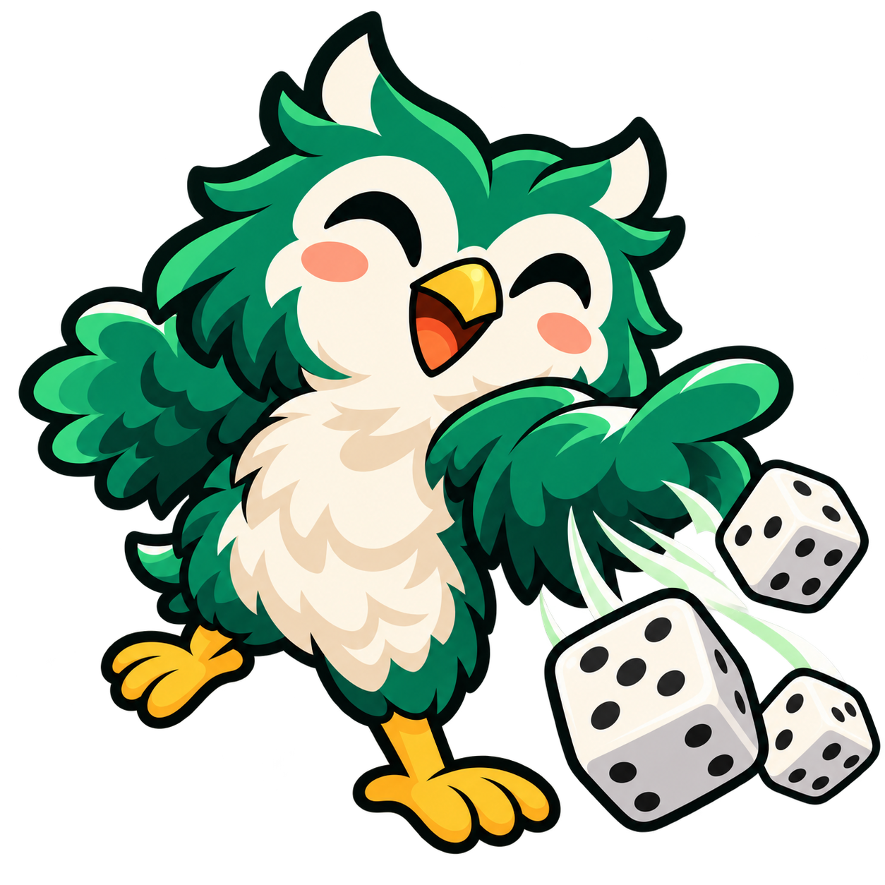 Lucky jette les dés